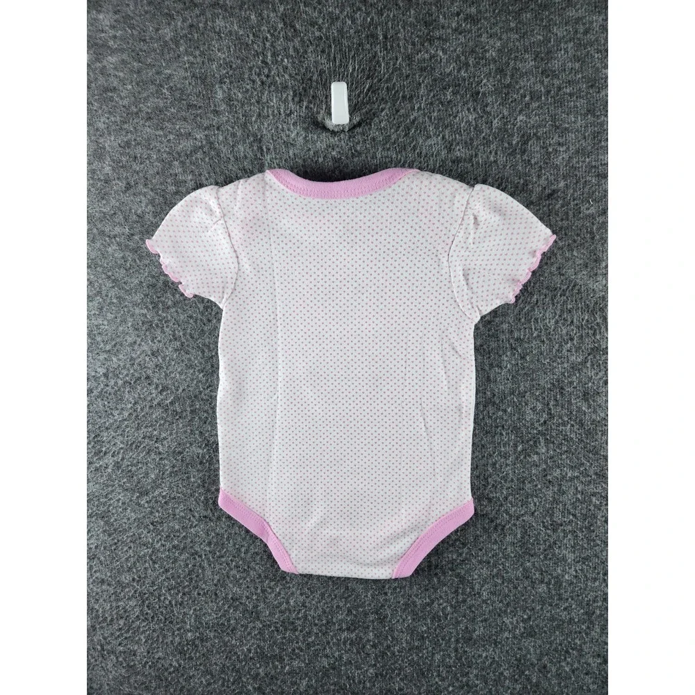 MLB Chicago White Sox Baby Girl Bodysuit Pink Hearts Cupcake 3-6 Months Cotton